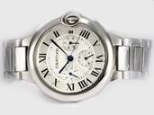 Cartier Ballon Bleu de Cartier W69010Z4 Mens Round Automatic Watch