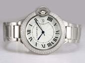 Cartier Ballon Bleu de Cartier W69011Z4 Quartz 36mm Mens Watch