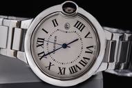 Cartier Ballon Bleu de Cartier W69012Z4 Mens Stainless Steel Case 42mm Watch