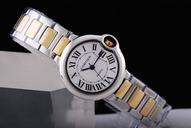 Cartier Ballon Bleu de Cartier W6920033 White Dial 28mm Quartz Watch