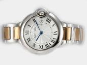 Cartier Ballon Bleu de Cartier W6920034 White Dial Quartz Stainless Steel Bezel Watch