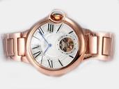 Cartier Ballon Bleu de Cartier WE6920069 Round Manual Winding White Dial Watch