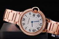 Cartier Ballon Bleu de Cartier WE9002Z3 Womens 36mm Stainless Steel Case Watch