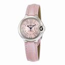 Cartier Ballon Bleu Automatic Pink Dial Alligator Leather Ladies Watch WSBB0002