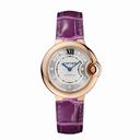 Cartier Ballon Bleu Silver Dial Ladies Watch WE902063