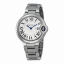 Cartier Ballon Bleu Silver Dial Stainless Steel Ladies Watch W6920084