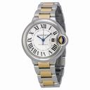 Cartier Ballon Bleu Silver Dial Steel and Yellow Gold Ladies Watch W6920099