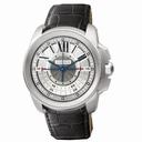 Cartier Calibre de Cartier Central Chronograph 18 kt White Gold Men's Watch W7100005