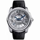 Cartier Calibre de Cartier Multiple Time Zone 18 kt White Gold Men's Watch W7100026