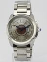 Cartier Calibre de Cartier w7100009 Round White Dial Stainless Steel Case Watch
