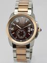Cartier Calibre de Cartier w7100050 42mm Mens Gold Rose Gold Strap Watch