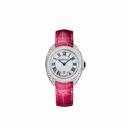 Cartier Cle 18K White Gold Set with Diamonds Dial Ladies Watch WJCL0017