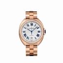 Cartier Cle Flinque Sunray Effect Dial Ladies Watch WJCL0009