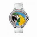 Cartier d'Art Diamond Set Parrot Motif Dial Men's Watch HPI00769