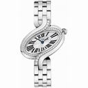 Cartier Delice de Cartier Silver Dial 18kt White Gold Diamond Ladies Watch WG800007