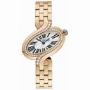 Cartier Delices De Cartier Diamond 18k Rose Gold Ladies Watch WG800006