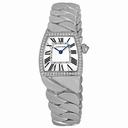 Cartier La Dona Diamond 18kt White Gold Ladies Watch WE60039G