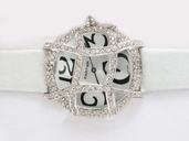 Cartier Libre WJ304350 White Crocodile Leather Strap White Dial Round Watch
