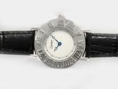 Cartier Must 21 W10109T2 Man:38mm / Lady:30mm Quartz White Dial Watch