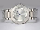 Cartier Must 21 W10109T2 Midsize Man:36mm / Lady:27mm Stainless Steel Case Watch