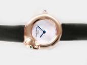 Cartier Panther 082253 Stainless Steel with Rose Gold Bezel Stainless Steel Case Womens Watch