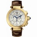 Cartier Pasha 18k Rose Gold Chronograph Men's Watch W3020151