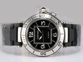 Cartier Pasha de Cartier 2790 Round Stainless Steel Case Mens Watch