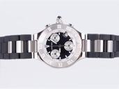 Cartier Pasha de Cartier W10198U2 30mm Quartz Chronograph Watch