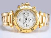 Cartier Pasha de Cartier W301970M Mens Stainless Steel Case Round Watch