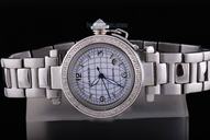 Cartier Pasha de Cartier W31015M7 Stainless Steel Case 36mm Mens Watch