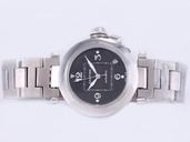 Cartier Pasha de Cartier W31047M7 Silver Stainless Steel Strap Mens Round Watch