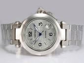 Cartier Pasha de Cartier w31074M7 Stainless Steel Case Round Watch
