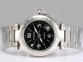 Cartier Pasha de Cartier W31076M7 Round Mens Automatic Watch