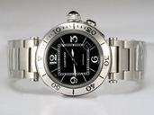Cartier Pasha de Cartier w31077M7 Round Mens Stainless Steel Case Watch