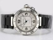 Cartier Pasha de Cartier W31077U2 Mens Round Stainless Steel Case Watch