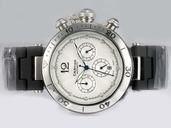 Cartier Pasha de Cartier W3108555 Automatic 40.5mm White Dial Watch