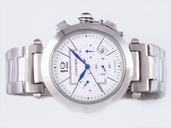 Cartier Pasha de Cartier W3109255 Stainless Steel Bezel Automatic Watch