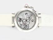 Cartier Pasha de Cartier W3109699 Stainless Steel Case Stainless Steel Bezel Grey Dial Watch