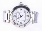 Cartier Pasha de Cartier W3140002 Round Stainless Steel Case Mens Watch