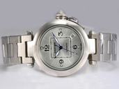 Cartier Pasha de Cartier W3140007 Automatic Grey Dial Round Watch