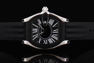Cartier Roadster W6206018 Stainless Steel Bezel Black Dial Quartz Watch