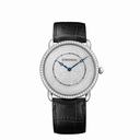 Cartier Ronde Louis 18K White Gold Diamond Dial Men's Watch WR007007