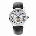 Cartier Rotonde de Cartier Flying Tourbillon 18 kt White Gold Men's Watch W1556216