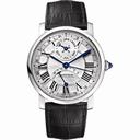 Cartier Rotonde de Cartier Perpetual Calendar Automatic 18 kt White Gold Men's Watch W1556218