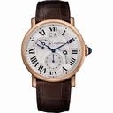 Cartier Rotonde Silvered Guilloche Dial Men's Watch W1556240