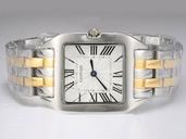 Cartier Santos 100 w200737g White Dial Automatic Square Watch
