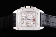 Cartier Santos 100 W20090X8 Mens Stainless Steel Case 38mm Watch