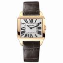 Cartier Santos Dumont 18kt Rose Gold Ladies Watch W2009251