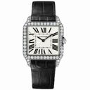 Cartier Santos Dumont Diamond Bezel Ladies Watch WH100251