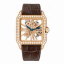Cartier Santos Dumont Skeleton Dial Men's Watch HPI00587